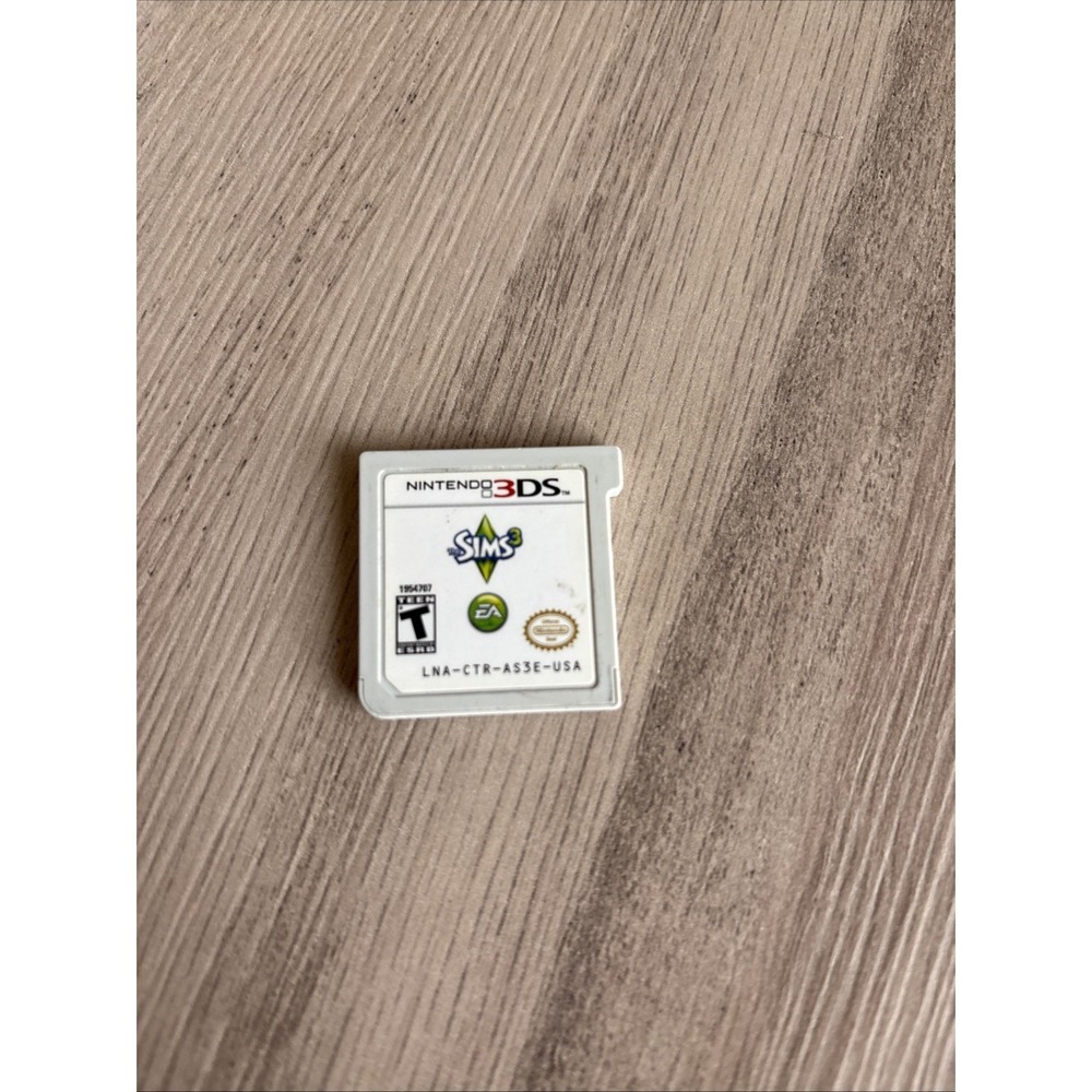 The Sims 3 Nintendo 3DS- Not Tested